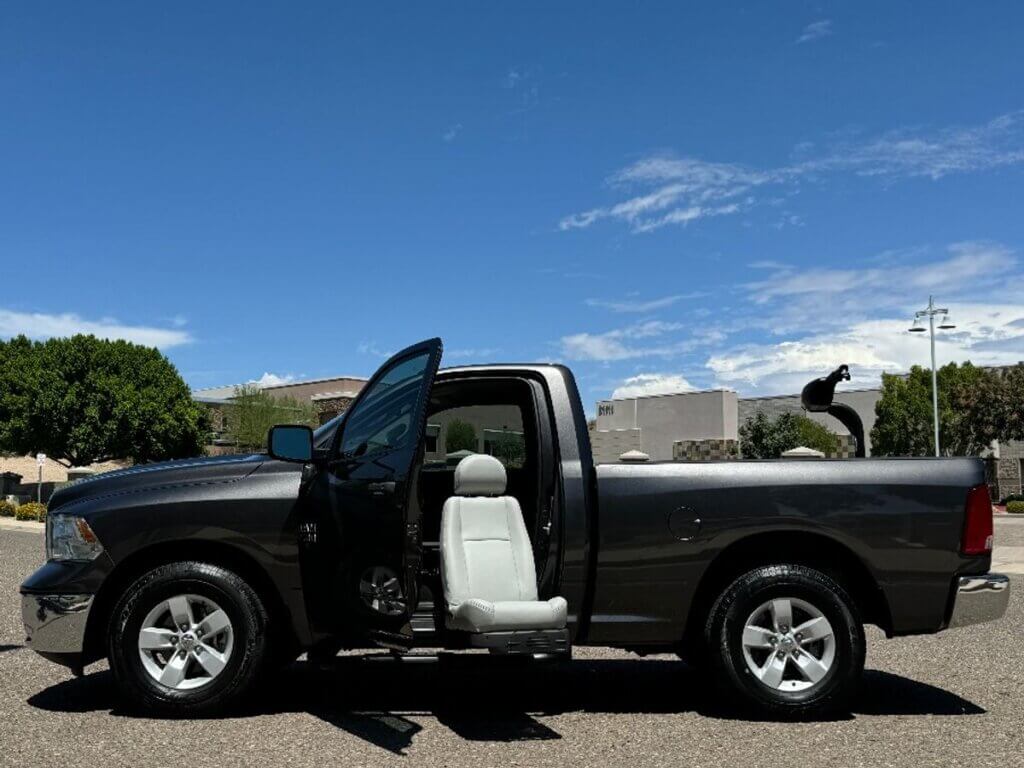 Granite Crystal Metallic Ram 1500 Classic with BraunAbility Side Entry N/A N/A conversion