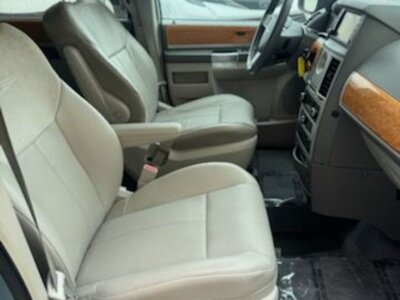 Blue Chrysler Town and Country with Vantage Mobility Side Entry Automatic In Floor conversion