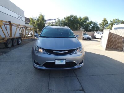 Silver Chrysler Pacifica with Vantage Mobility Side Entry Automatic In Floor conversion