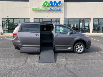 Grey Toyota Sienna with Vantage Mobility Side Entry Automatic In Floor conversion