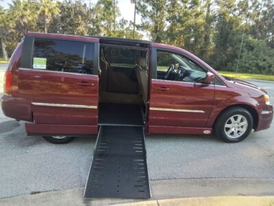 Chrysler Town and Country with Adaptive Vans Side Entry Automatic Fold Out conversion