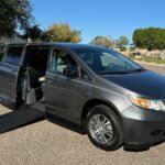 Grey Honda Odyssey with Vantage Mobility Side Entry Automatic In Floor conversion