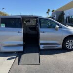 Silver Chrysler Pacifica with Vantage Mobility Side Entry Automatic In Floor conversion