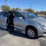 Silver Chrysler Pacifica with Vantage Mobility Side Entry Automatic In Floor conversion