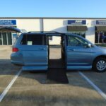 Blue Honda Odyssey with Vantage Mobility Side Entry Automatic In Floor conversion