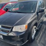 Grey Dodge Grand Caravan with Vantage Mobility Side Entry Manual In Floor conversion