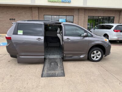 Grey Toyota Sienna with Vantage Mobility Side Entry Automatic In Floor conversion