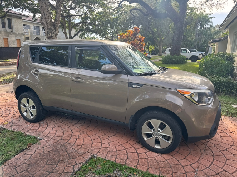 Brown Kia Soul with Freedom Motors Rear Entry Manual Fold Out conversion