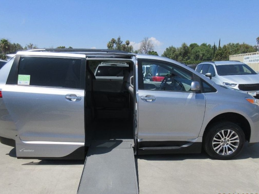 Silver Toyota Sienna with Vantage Mobility Side Entry Automatic In Floor conversion